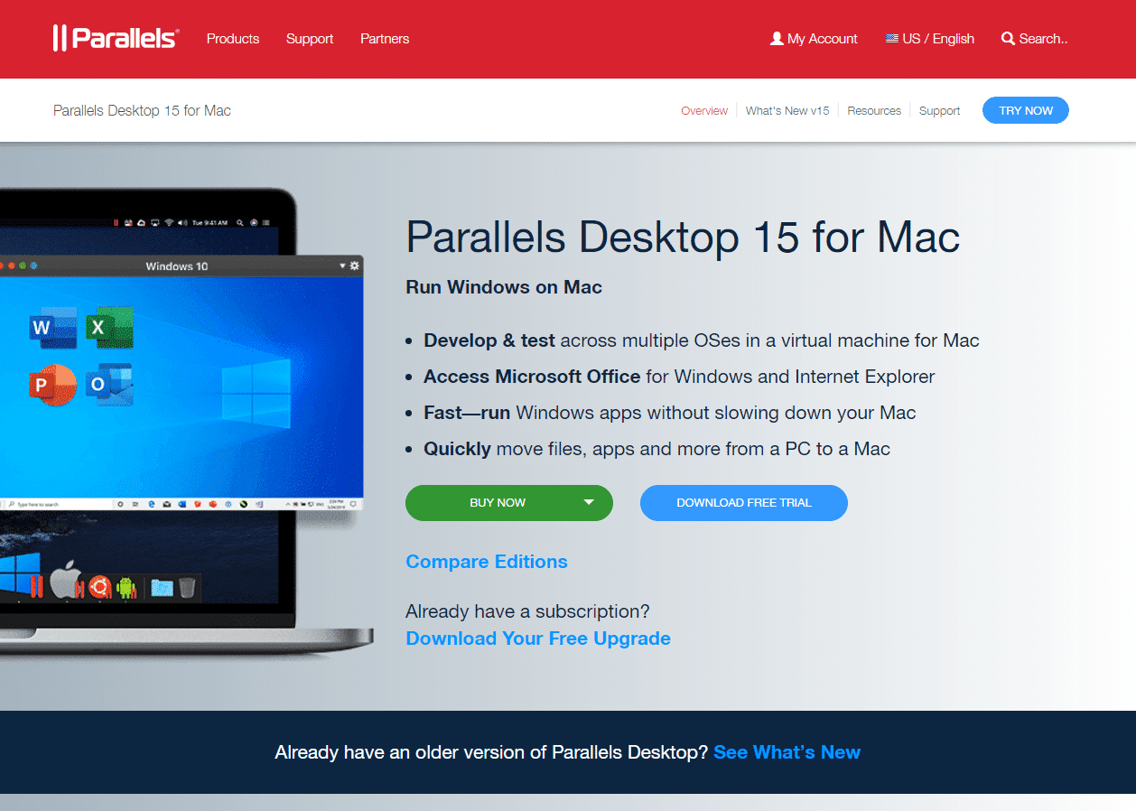 parallels for mac windows license